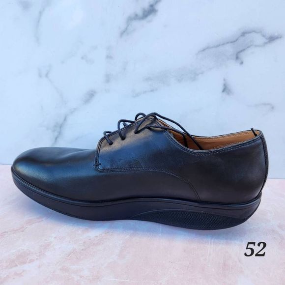Men\'s Black Leather Dress Shoes